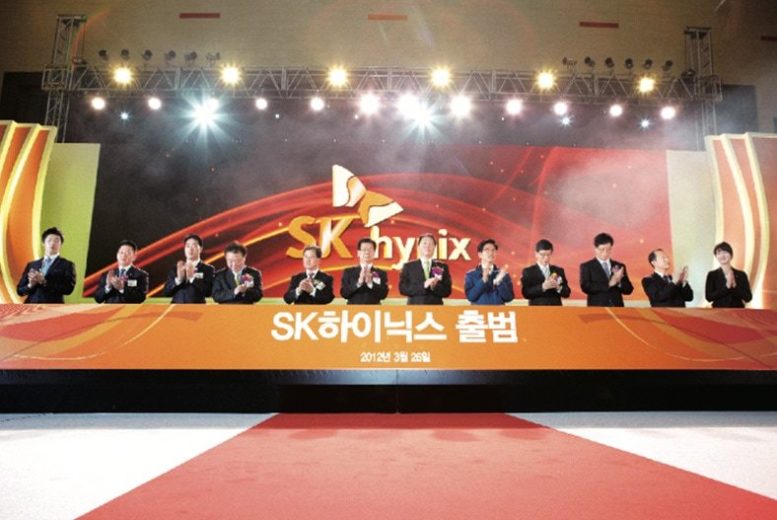 History 2012 Launching of SK Hynix