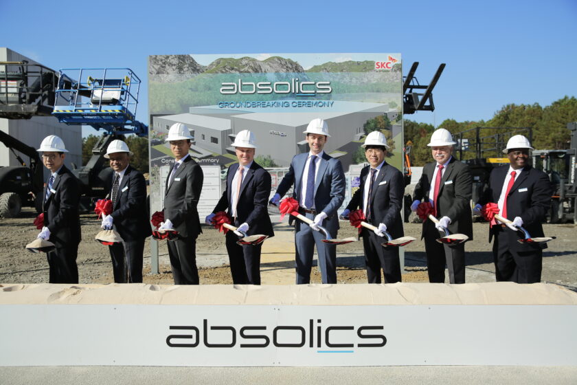 Absolics skc ground breaking covington georgia